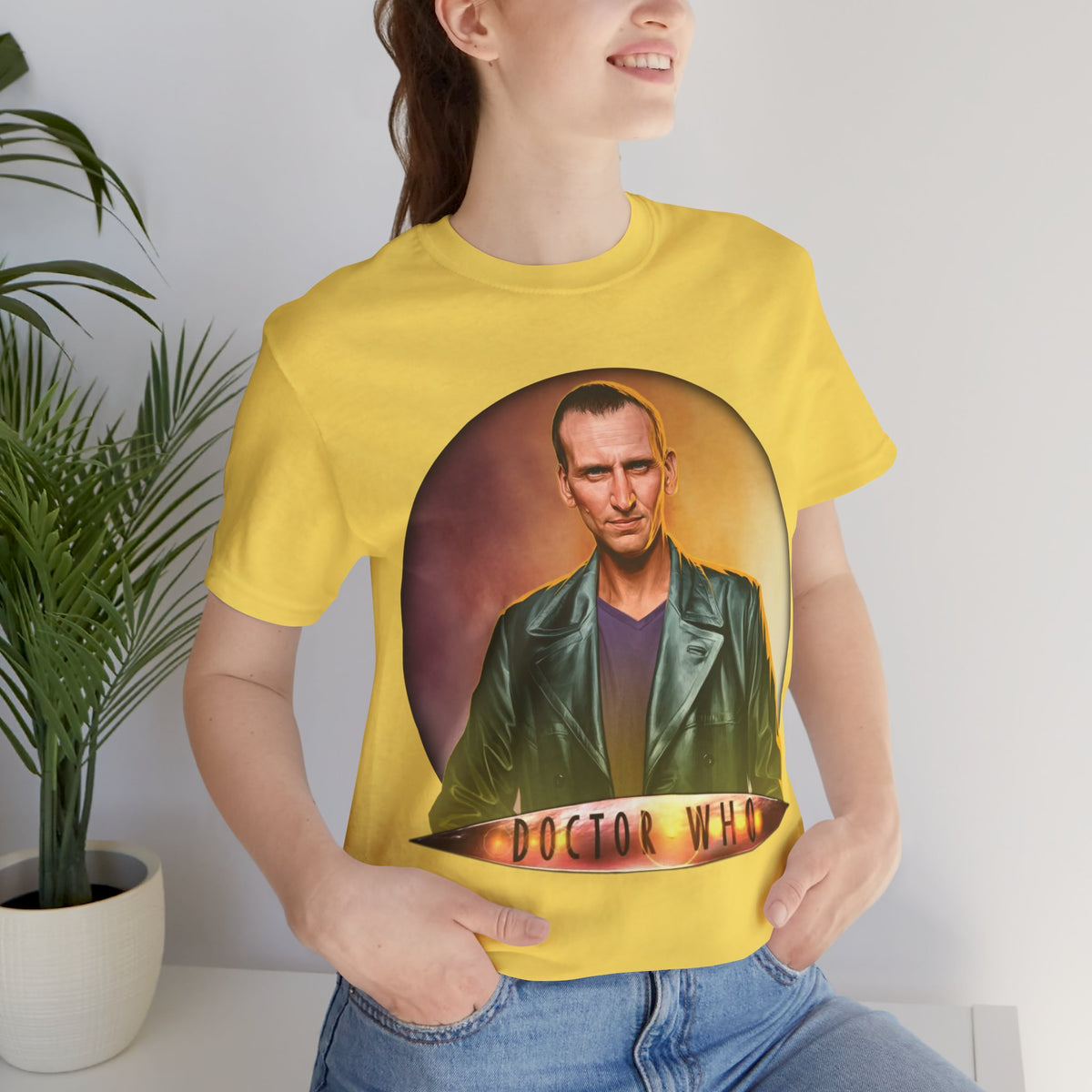 Doctor Who 9th Doctor Logo T-shirt — Christopher Eccleston