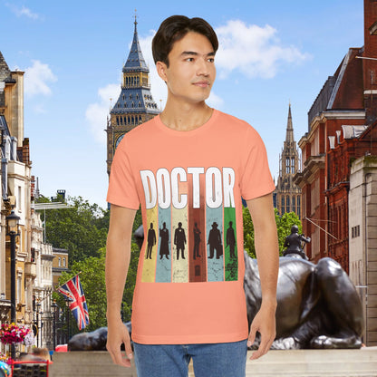 Doctor Who Doctor Silhouette Generally Awesome T-shirt