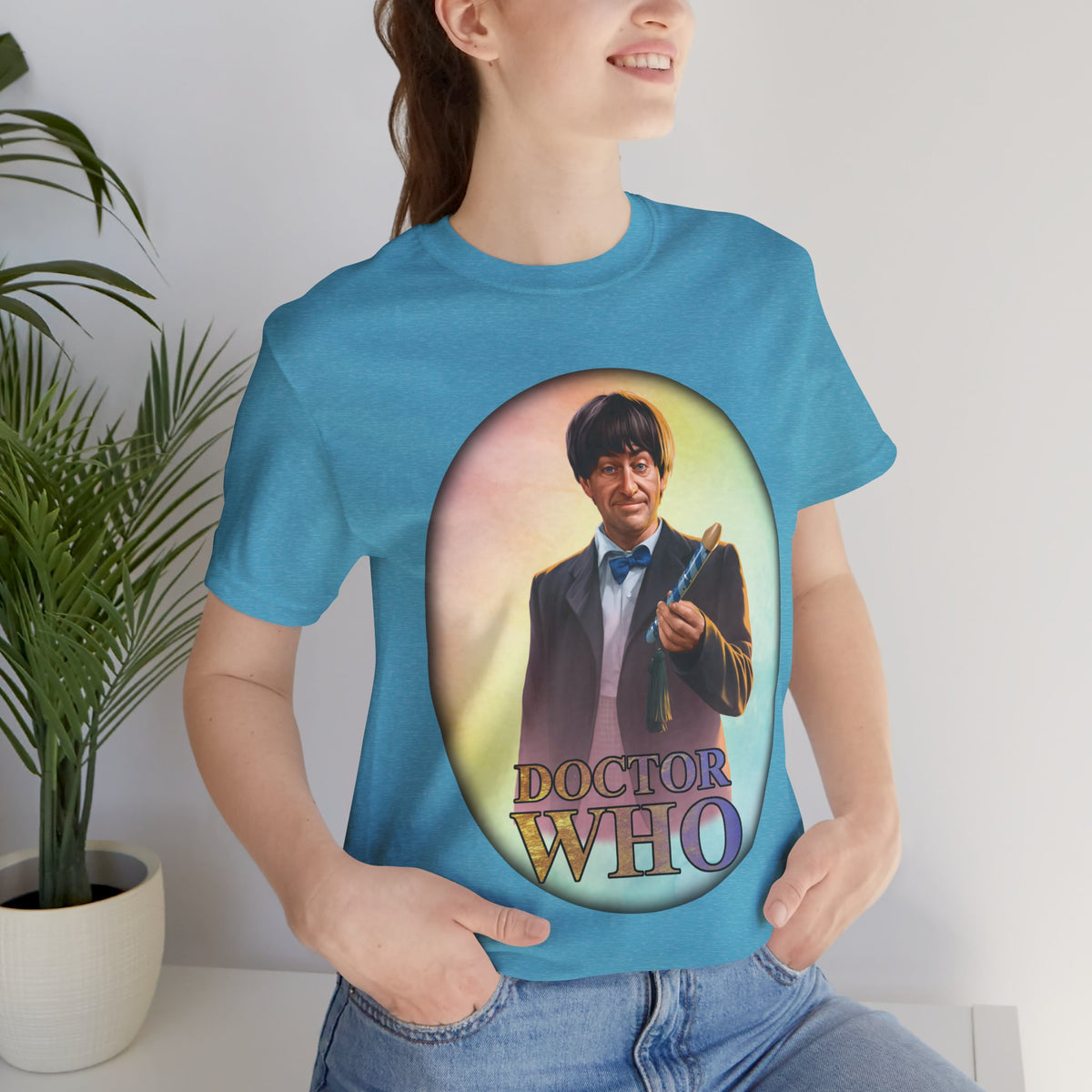 Doctor Who 2nd Doctor Logo T-shirt — Patrick Troughton