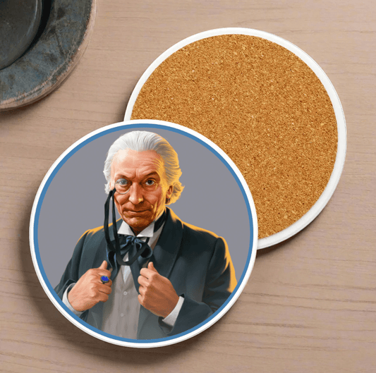 1st Doctor Ceramic Coaster Collection - soapbox169 - A Little Gift Shop