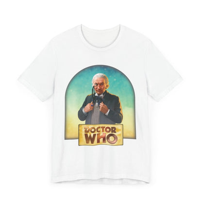 1st Doctor (William Hartnell) and Doctor Who logo. - soapbox169 - A Little Gift Shop