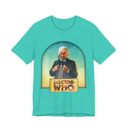 1st Doctor (William Hartnell) and Doctor Who logo. - soapbox169 - A Little Gift Shop