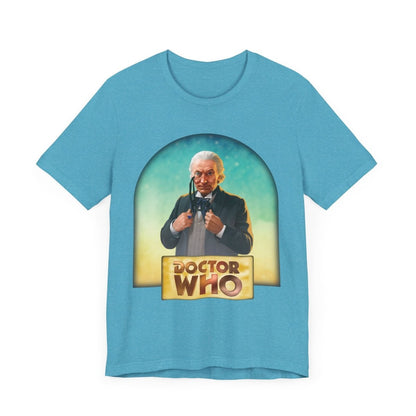1st Doctor (William Hartnell) and Doctor Who logo. - soapbox169 - A Little Gift Shop