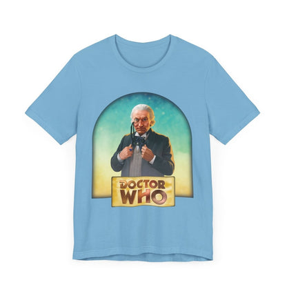 1st Doctor (William Hartnell) and Doctor Who logo. - soapbox169 - A Little Gift Shop