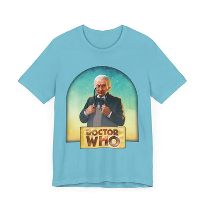 1st Doctor (William Hartnell) and Doctor Who logo. - soapbox169 - A Little Gift Shop