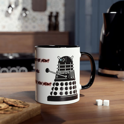 Doctor Who Dalek CAFFEINATE Mug No.14