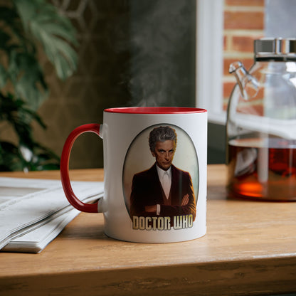 Doctor Who 12th Doctor Logo Mug — Peter Capaldi