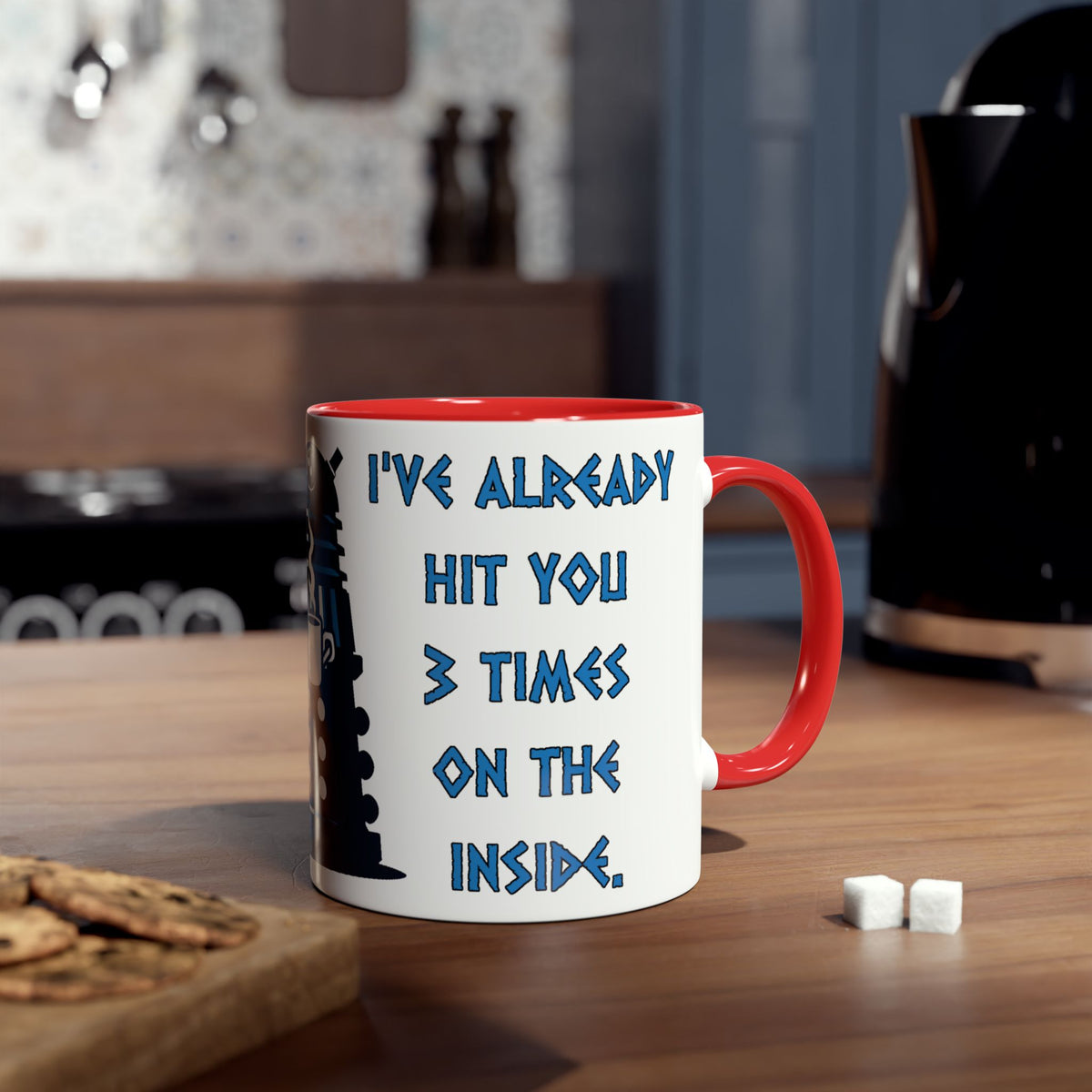 Doctor Who Dalek CAFFEINATE Mug No.10