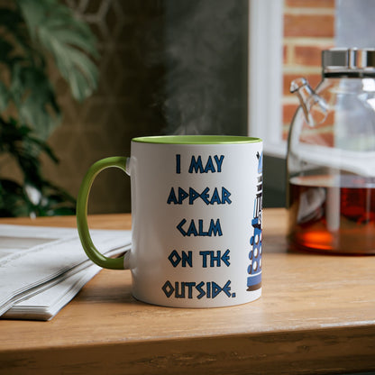 Doctor Who Dalek CAFFEINATE Mug No.10