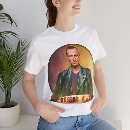 Doctor Who 9th Doctor Logo T-shirt — Christopher Eccleston