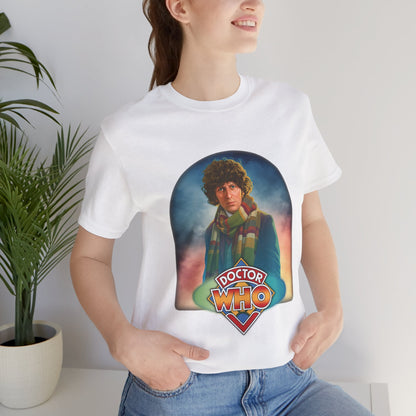 Doctor Who 4th Doctor Logo T-shirt — Tom Baker