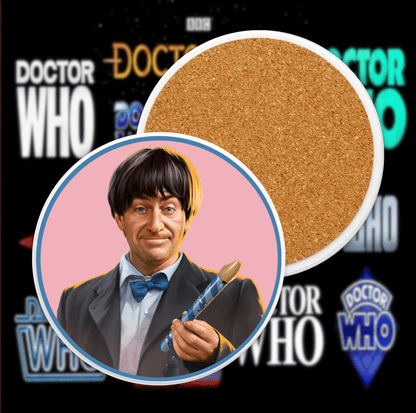 2nd Doctor Ceramic Coaster Collection - soapbox169 - A Little Gift Shop