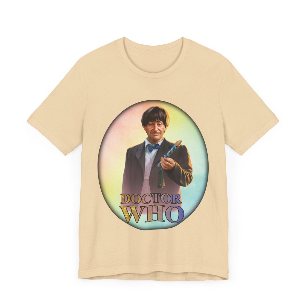2nd Doctor (Patrick Troughton) and Doctor Who logo. - soapbox169 - A Little Gift Shop