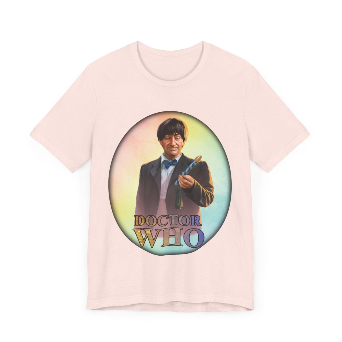 2nd Doctor (Patrick Troughton) and Doctor Who logo. - soapbox169 - A Little Gift Shop