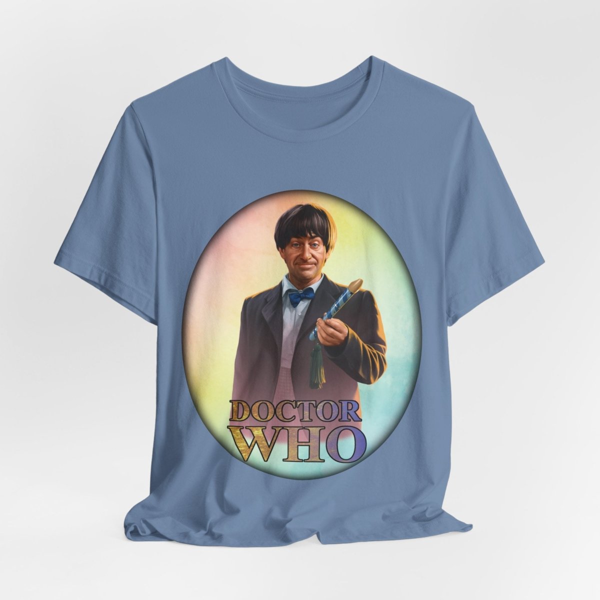 2nd Doctor (Patrick Troughton) and Doctor Who logo. - soapbox169 - A Little Gift Shop