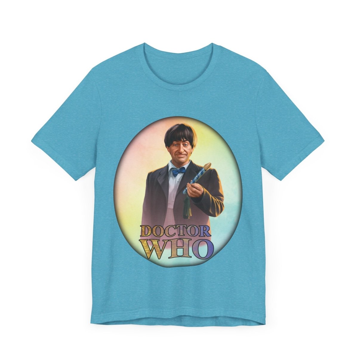 2nd Doctor (Patrick Troughton) and Doctor Who logo. - soapbox169 - A Little Gift Shop