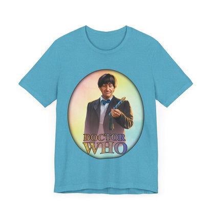 2nd Doctor (Patrick Troughton) and Doctor Who logo. - soapbox169 - A Little Gift Shop