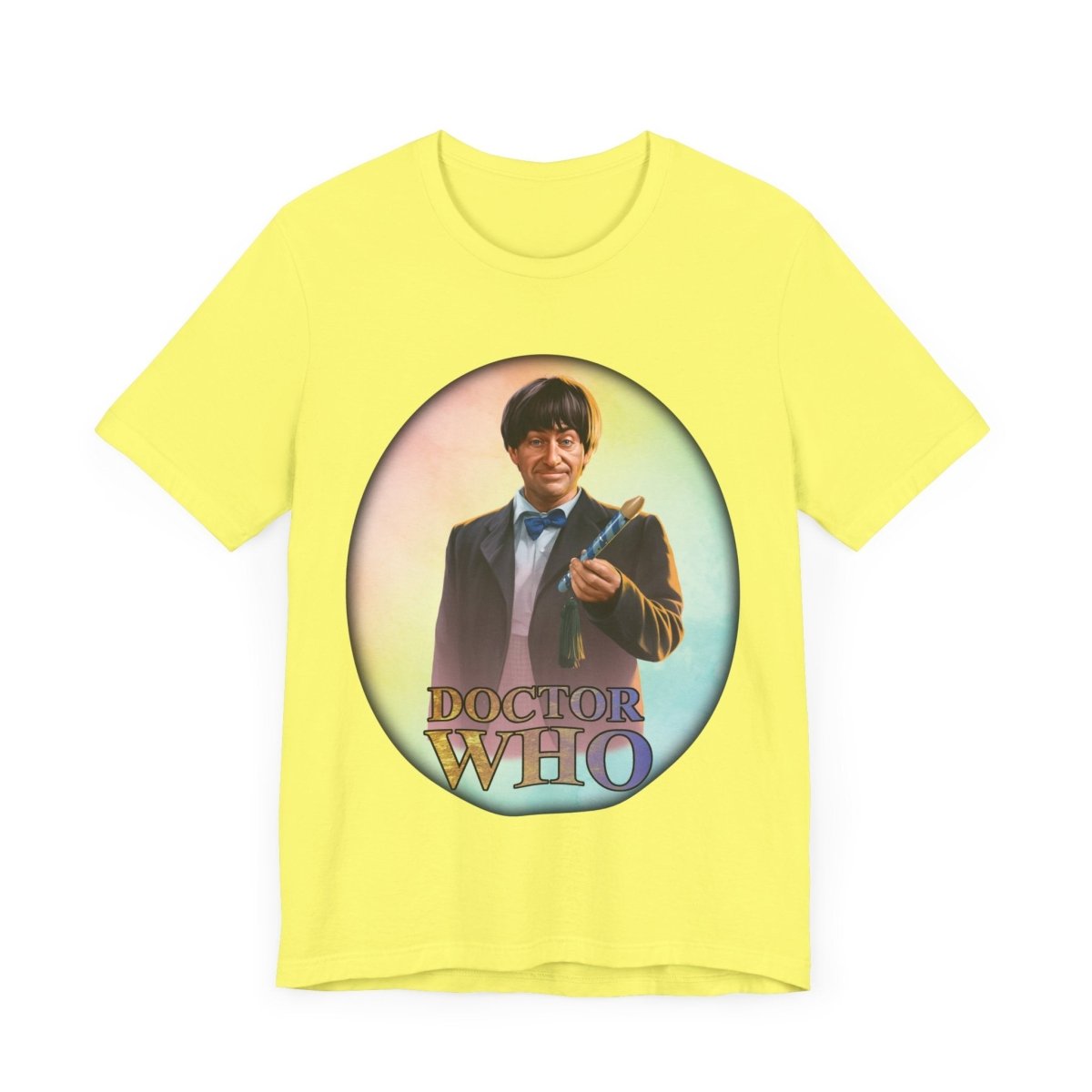 2nd Doctor (Patrick Troughton) and Doctor Who logo. - soapbox169 - A Little Gift Shop