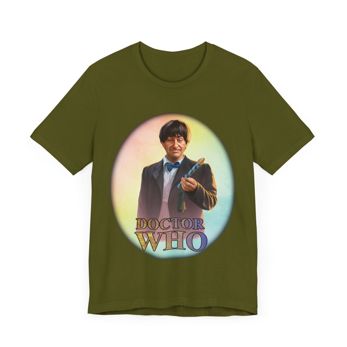 2nd Doctor (Patrick Troughton) and Doctor Who logo. - soapbox169 - A Little Gift Shop