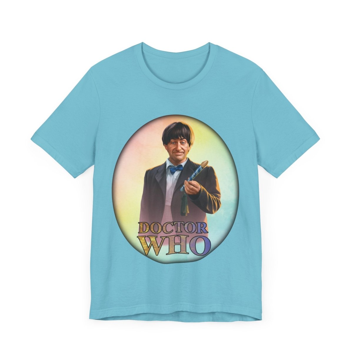 2nd Doctor (Patrick Troughton) and Doctor Who logo. - soapbox169 - A Little Gift Shop