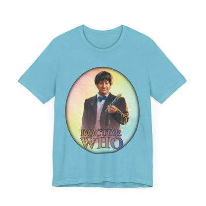2nd Doctor (Patrick Troughton) and Doctor Who logo. - soapbox169 - A Little Gift Shop