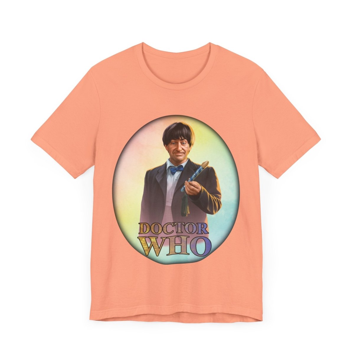 2nd Doctor (Patrick Troughton) and Doctor Who logo. - soapbox169 - A Little Gift Shop