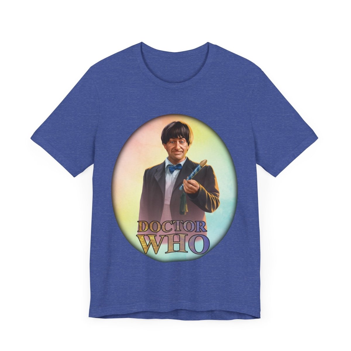2nd Doctor (Patrick Troughton) and Doctor Who logo. - soapbox169 - A Little Gift Shop