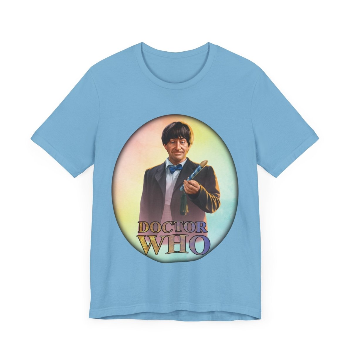 2nd Doctor (Patrick Troughton) and Doctor Who logo. - soapbox169 - A Little Gift Shop
