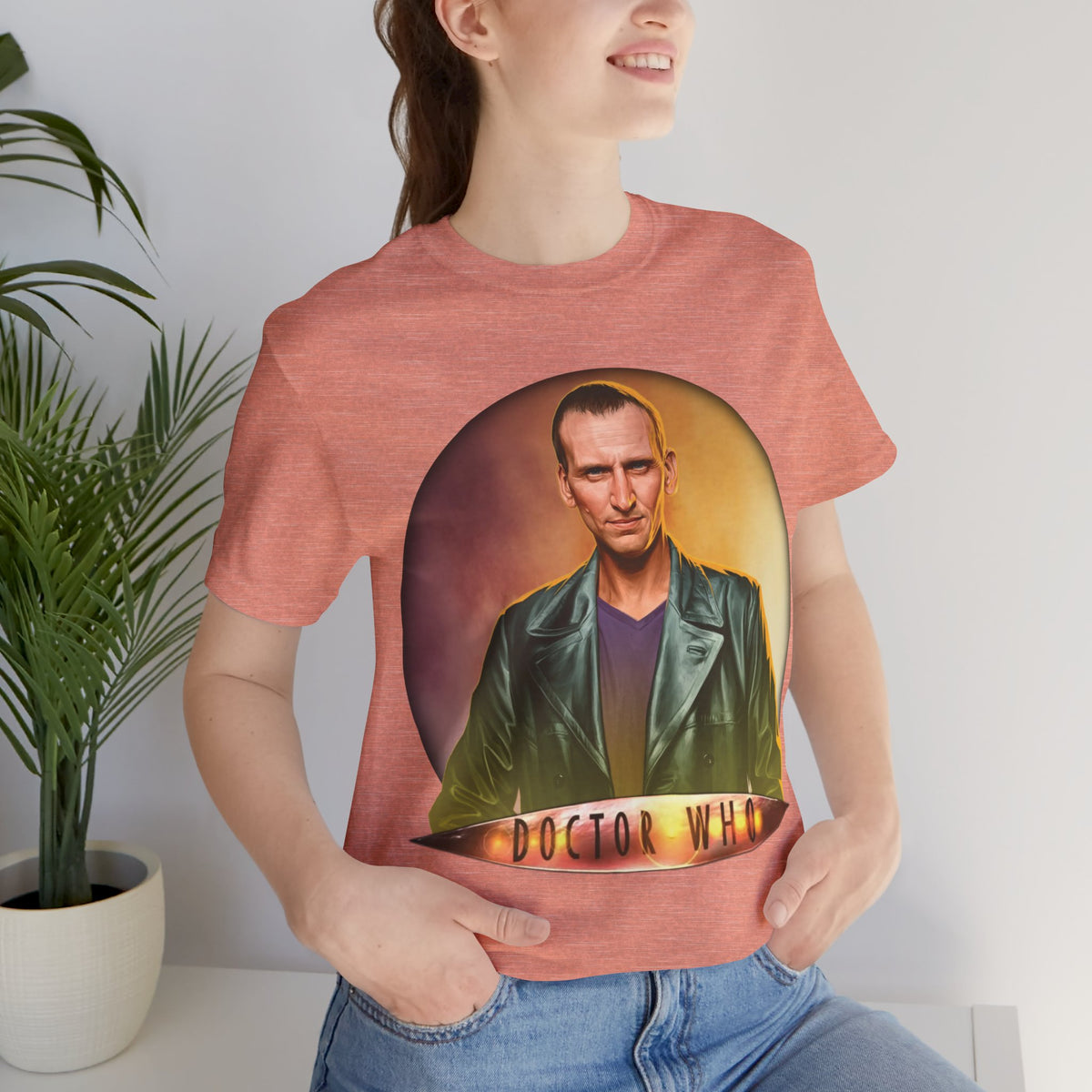 Doctor Who 9th Doctor Logo T-shirt — Christopher Eccleston