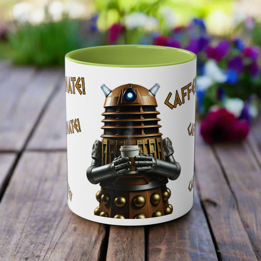 Doctor Who Dalek CAFFEINATE Mug No.3