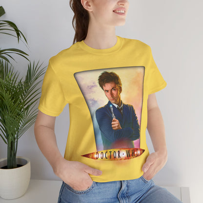 Doctor Who 10th & 14th Doctor Logo T-shirt — David Tennant