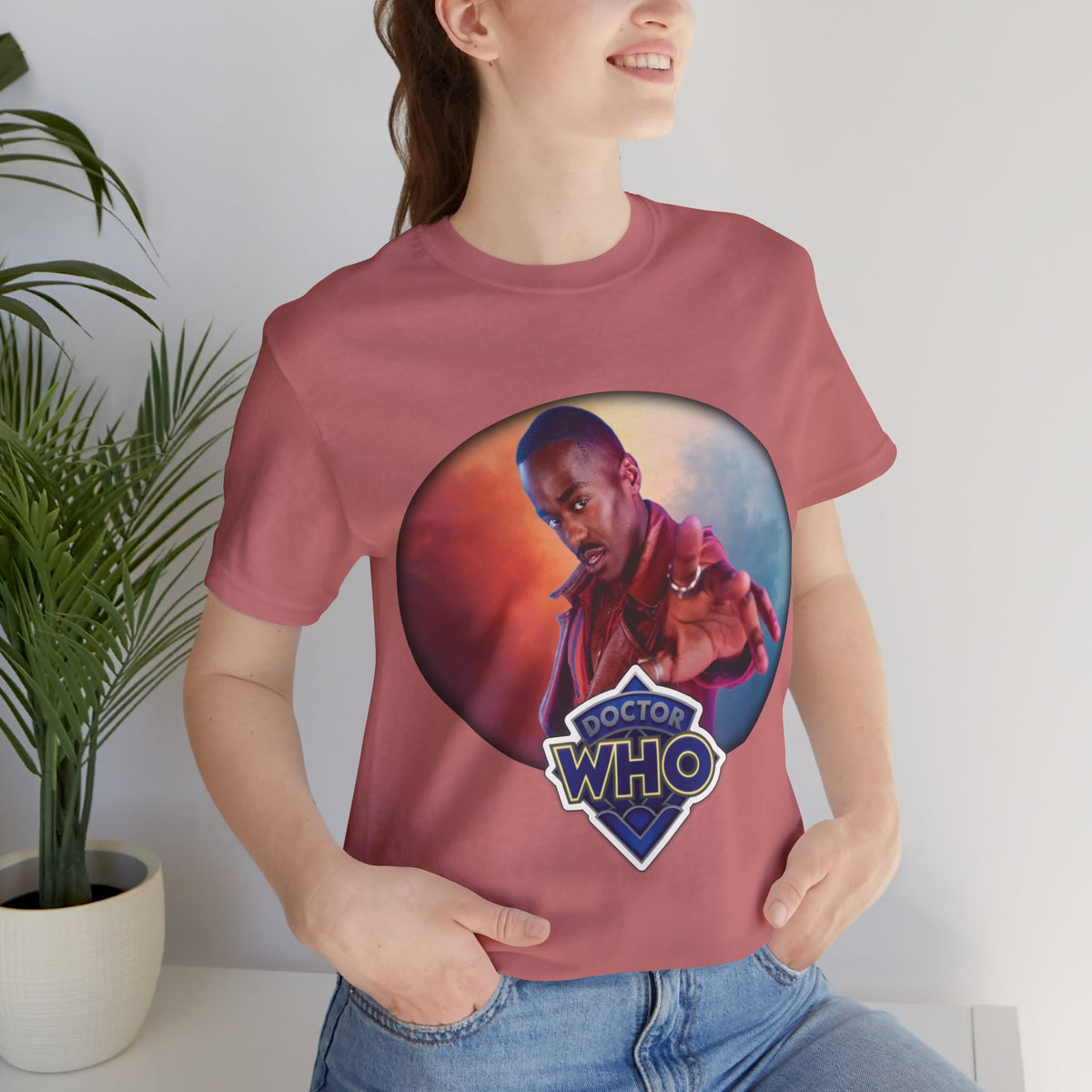 Doctor Who 15th Doctor Logo T-shirt — Ncuti Gatwa