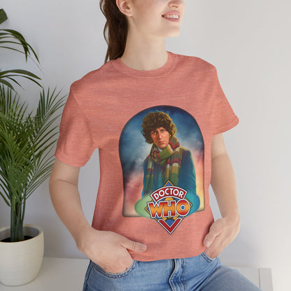 Doctor Who 4th Doctor Logo T-shirt — Tom Baker