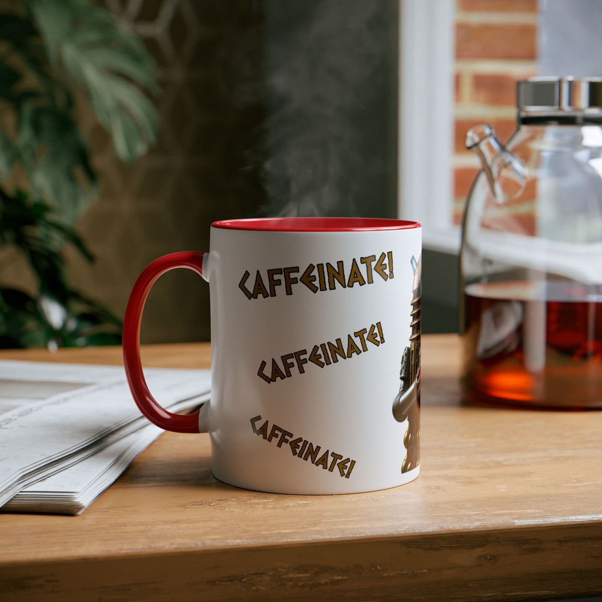 Doctor Who Dalek CAFFEINATE Mug No.3