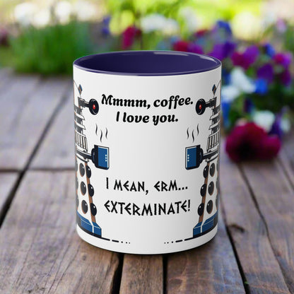 Doctor Who Dalek CAFFEINATE Mug No.9