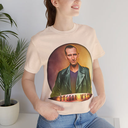 Doctor Who 9th Doctor Logo T-shirt — Christopher Eccleston