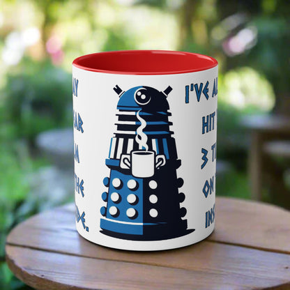 Doctor Who Dalek CAFFEINATE Mug No.10