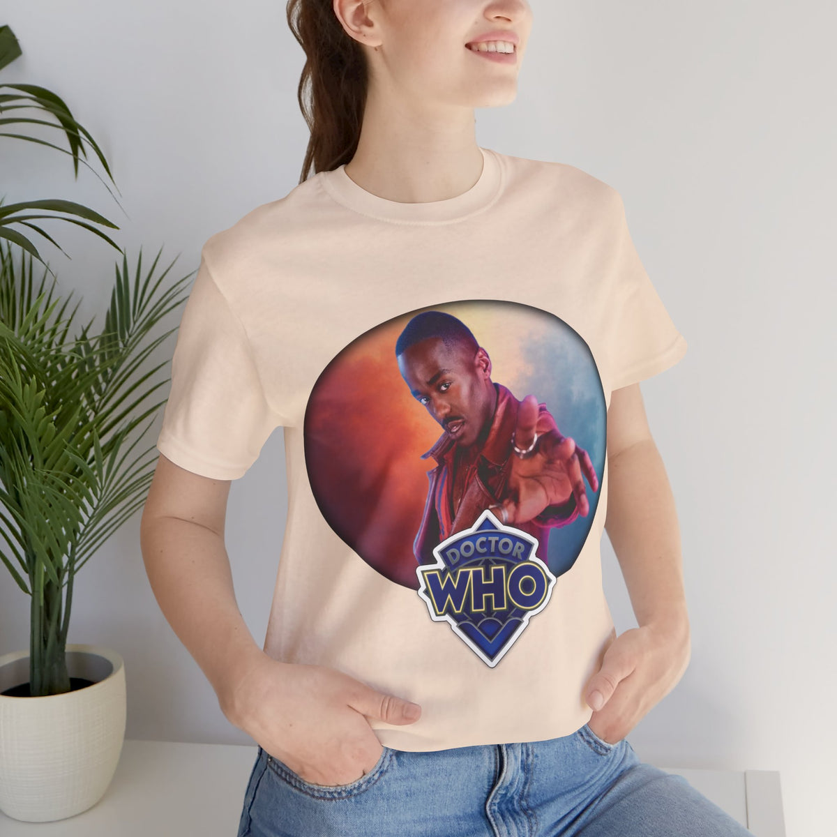 Doctor Who 15th Doctor Logo T-shirt — Ncuti Gatwa