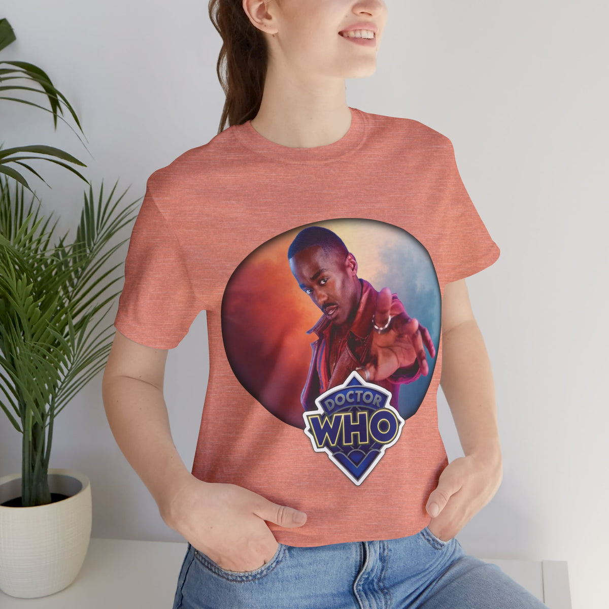 Doctor Who 15th Doctor Logo T-shirt — Ncuti Gatwa