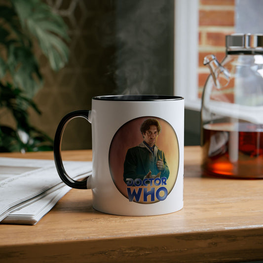Doctor Who 8th Doctor Logo Mug — Paul McGann