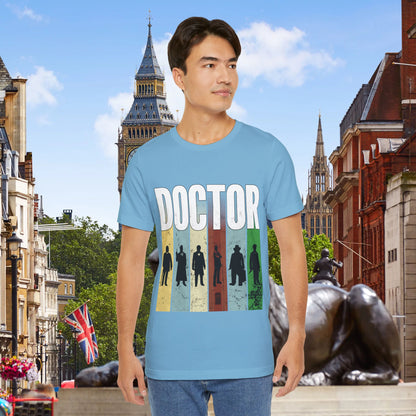 Doctor Who Doctor Silhouette Generally Awesome T-shirt