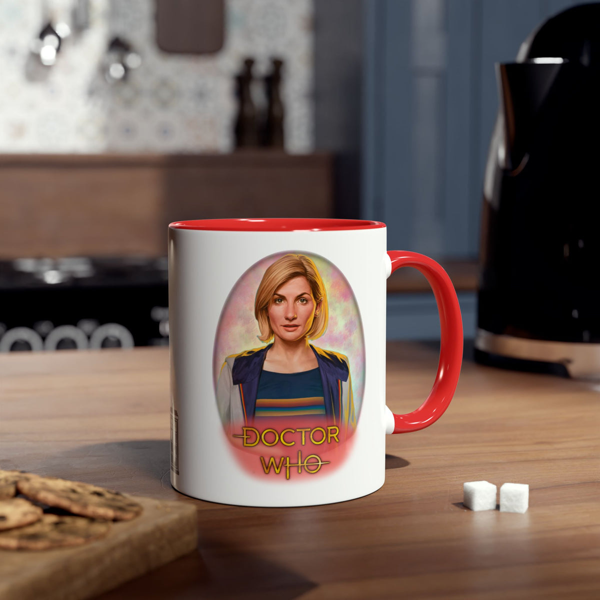 Doctor Who 13th Doctor Logo Mug — Jodie Whittaker