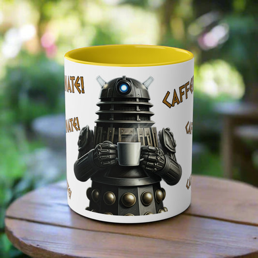 Doctor Who Dalek CAFFEINATE Mug No.4