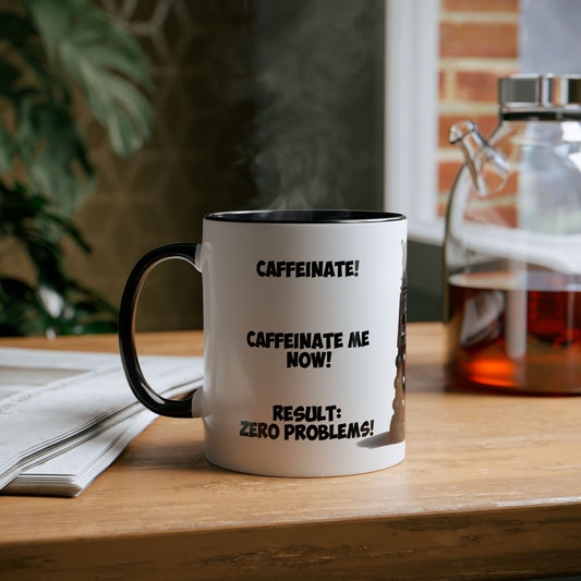 Doctor Who Dalek CAFFEINATE Mug No.11