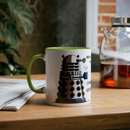 Doctor Who Dalek CAFFEINATE Mug No.9