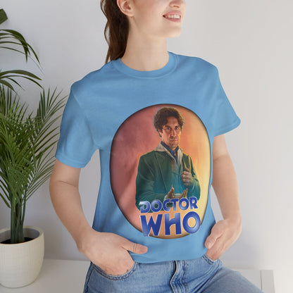 Doctor Who 8th Doctor Logo T-shirt — Paul McGann