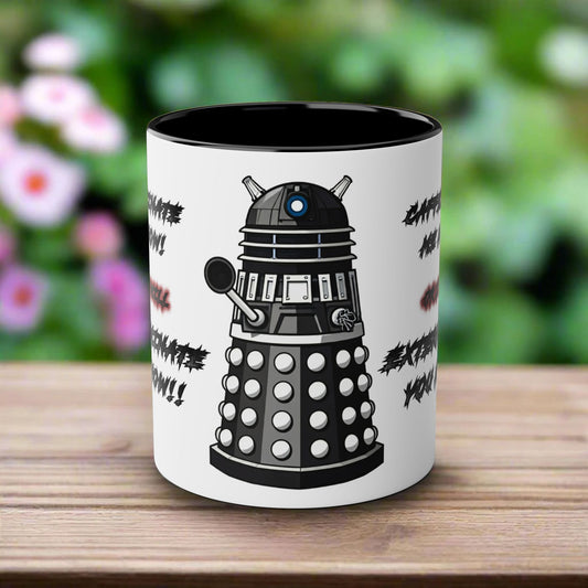 Doctor Who Dalek CAFFEINATE Mug No.12