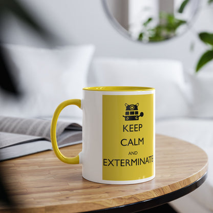 KEEP CALM AND EXTERMINATE Dalek mug