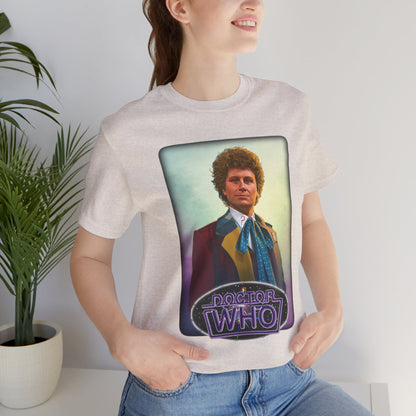 Doctor Who 6th Doctor Logo T-shirt — Colin Baker