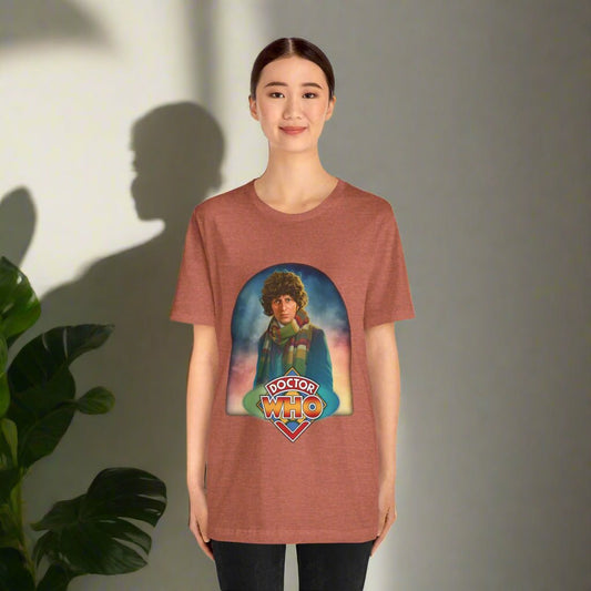 4th Doctor (Tom Baker) and Doctor Who logo. - soapbox169 - A Little Gift Shop
